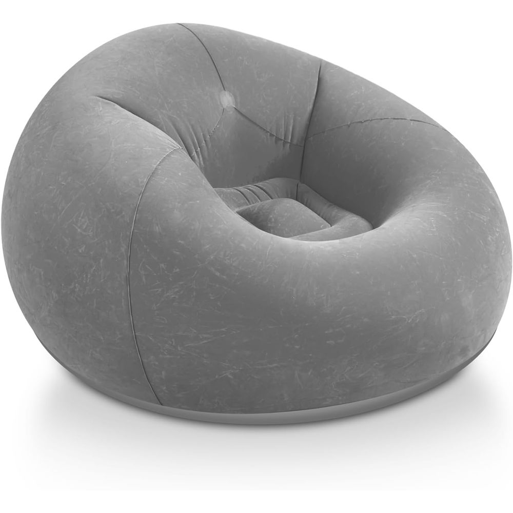 Kids Outdoor Loungers - Надувные кресла-мешки, серый портативный ленивый диван