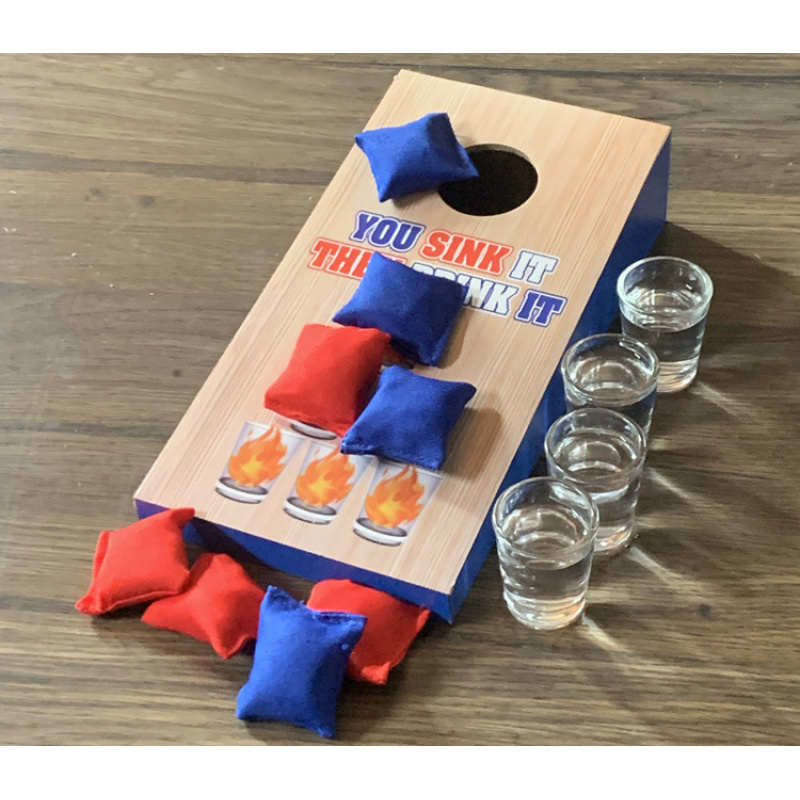 Kids Outdoor Games For Party - Набор деревянных настольных игр для метания: