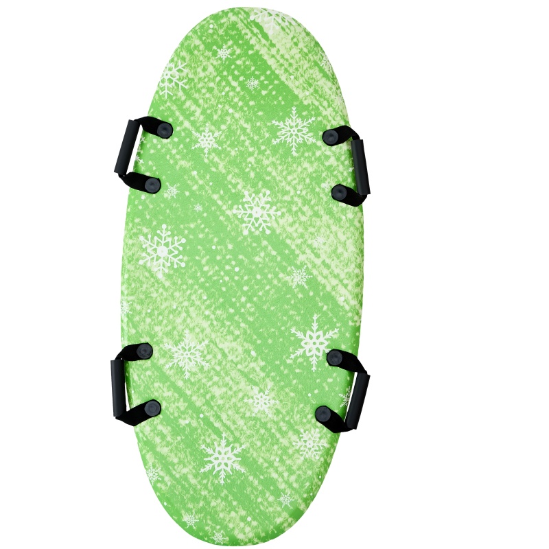 Outdoor Kid - Детские комфортные санки-слайдер из пеноматериала, удлиненные,