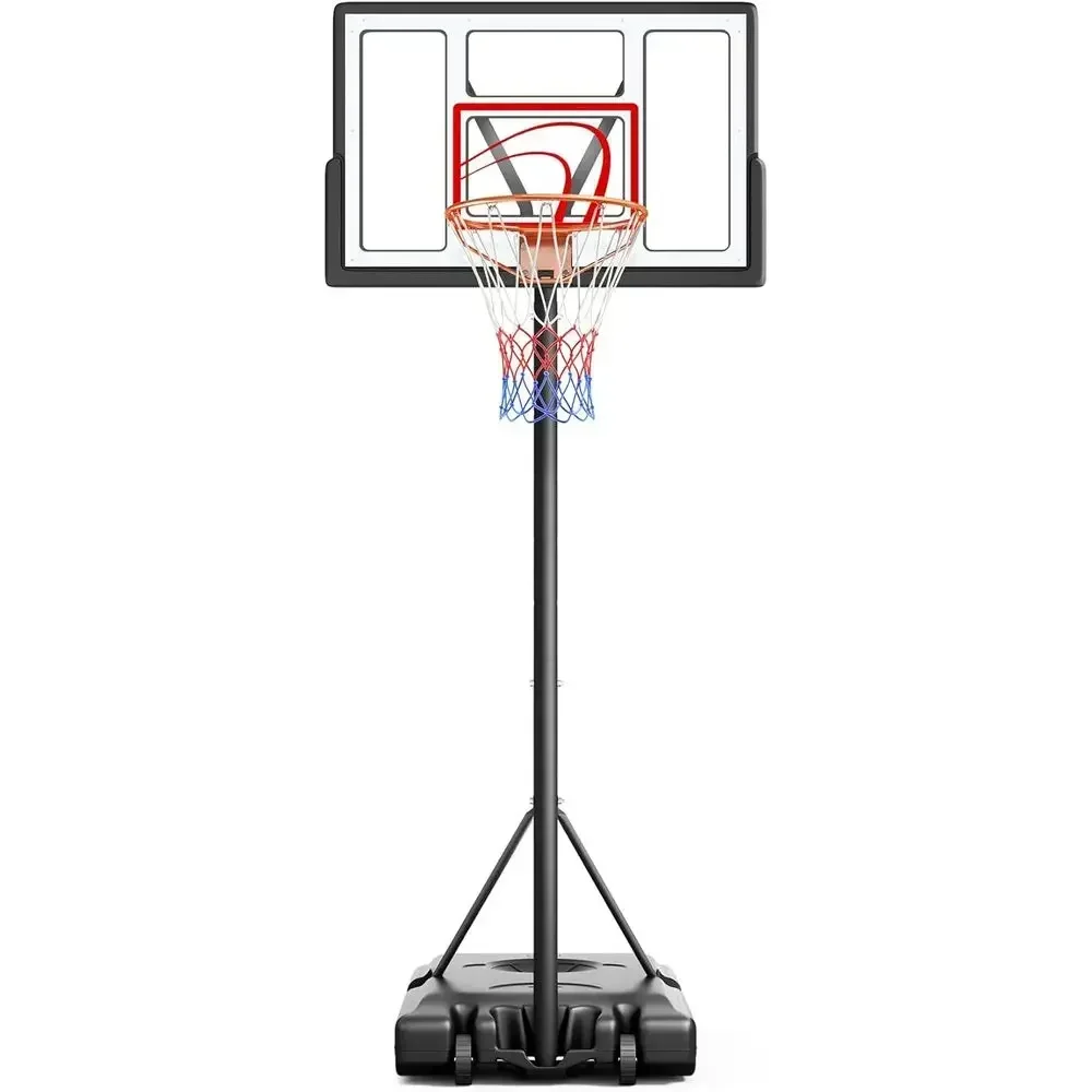 Kids Outdoor Basketball Hoop - Портативное уличное баскетбольное кольцо с щитом