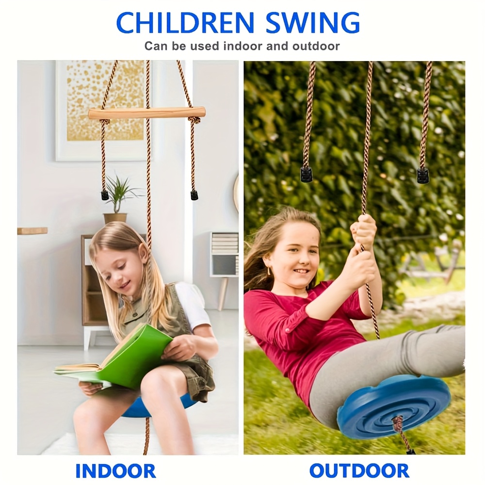 Kids Outdoor Monkey Bars - Уличный круглый турник-качели 3-в-1 для детей,