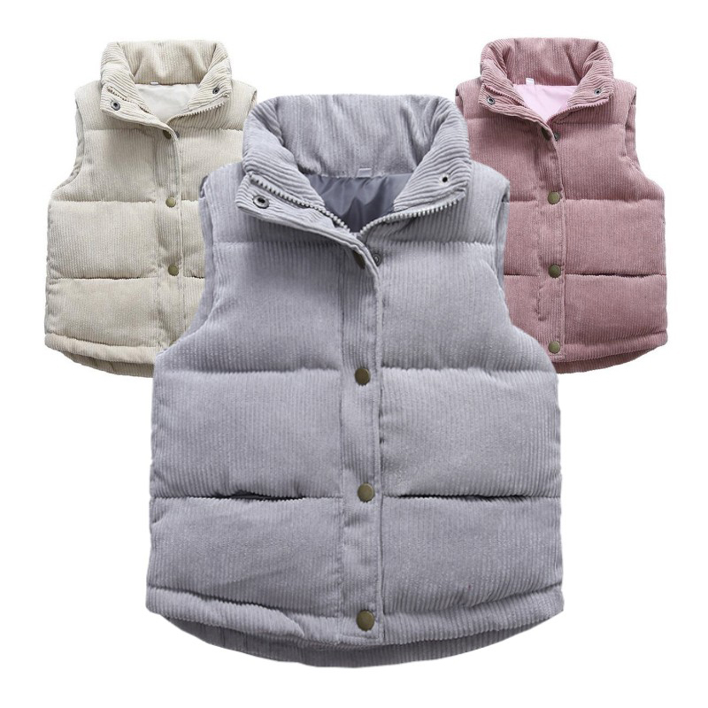 Kids Outdoor Vest - Детский вельветовый жилет для мальчиков и