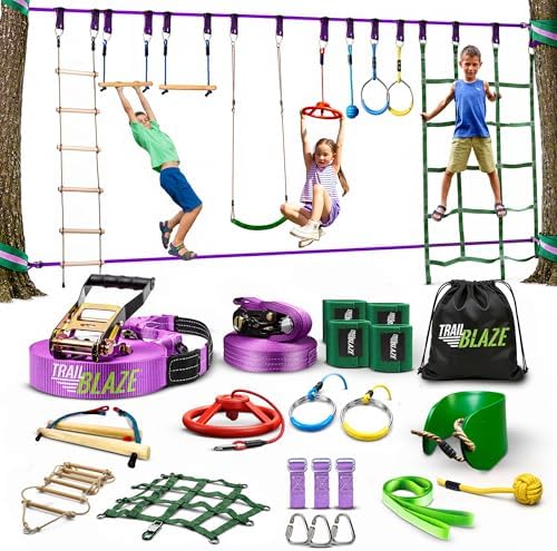 Kids Outdoor Monkey Bars - Полоса препятствий для детей - Уличный