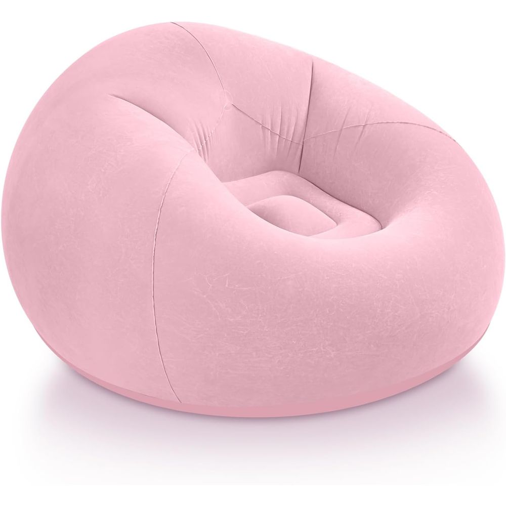 Kids Outdoor Loungers - Надувные кресла-мешки, розовые | Портативный ленивый