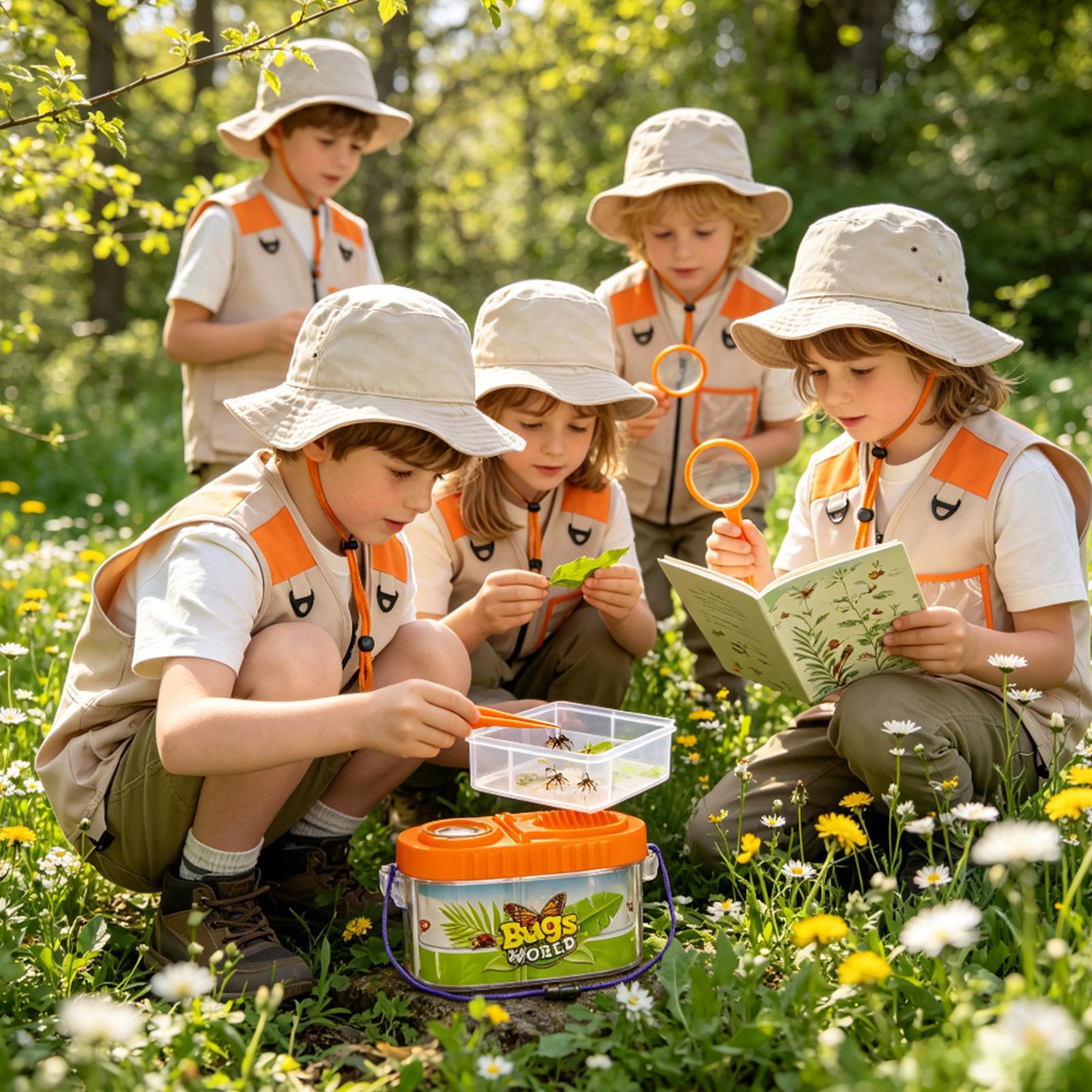 Kids Outdoor Explorer Set - Детский набор для приключений с увеличительным