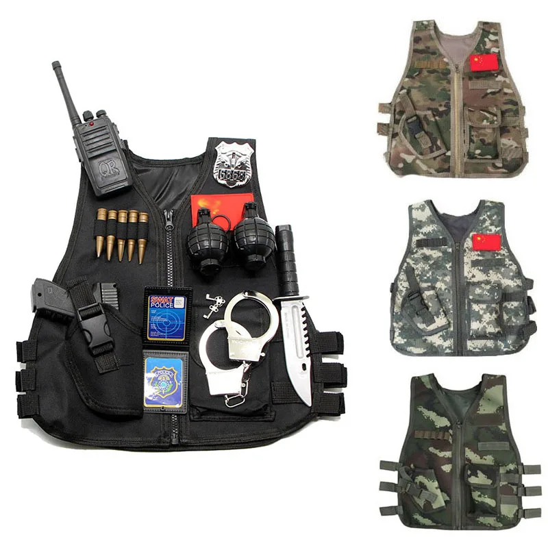 Kids Outdoor Vest - Детский Камуфляжный жилет для мальчиков и