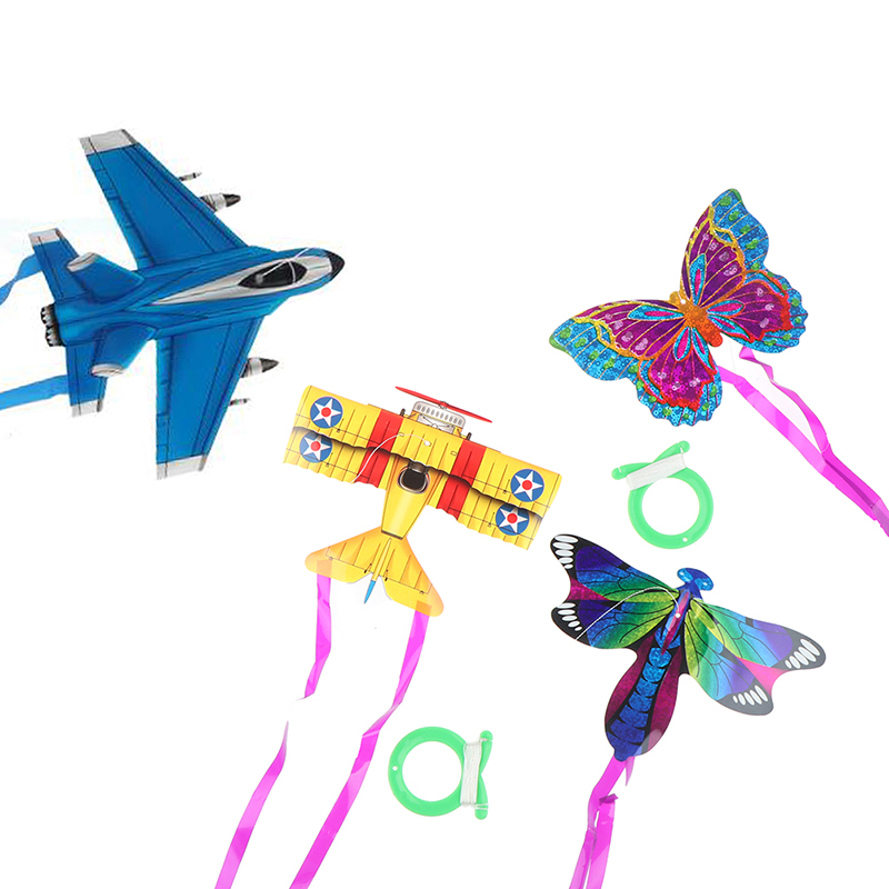 Kite Easy Fly Kids - Красочный карманный воздушный змей для занятий