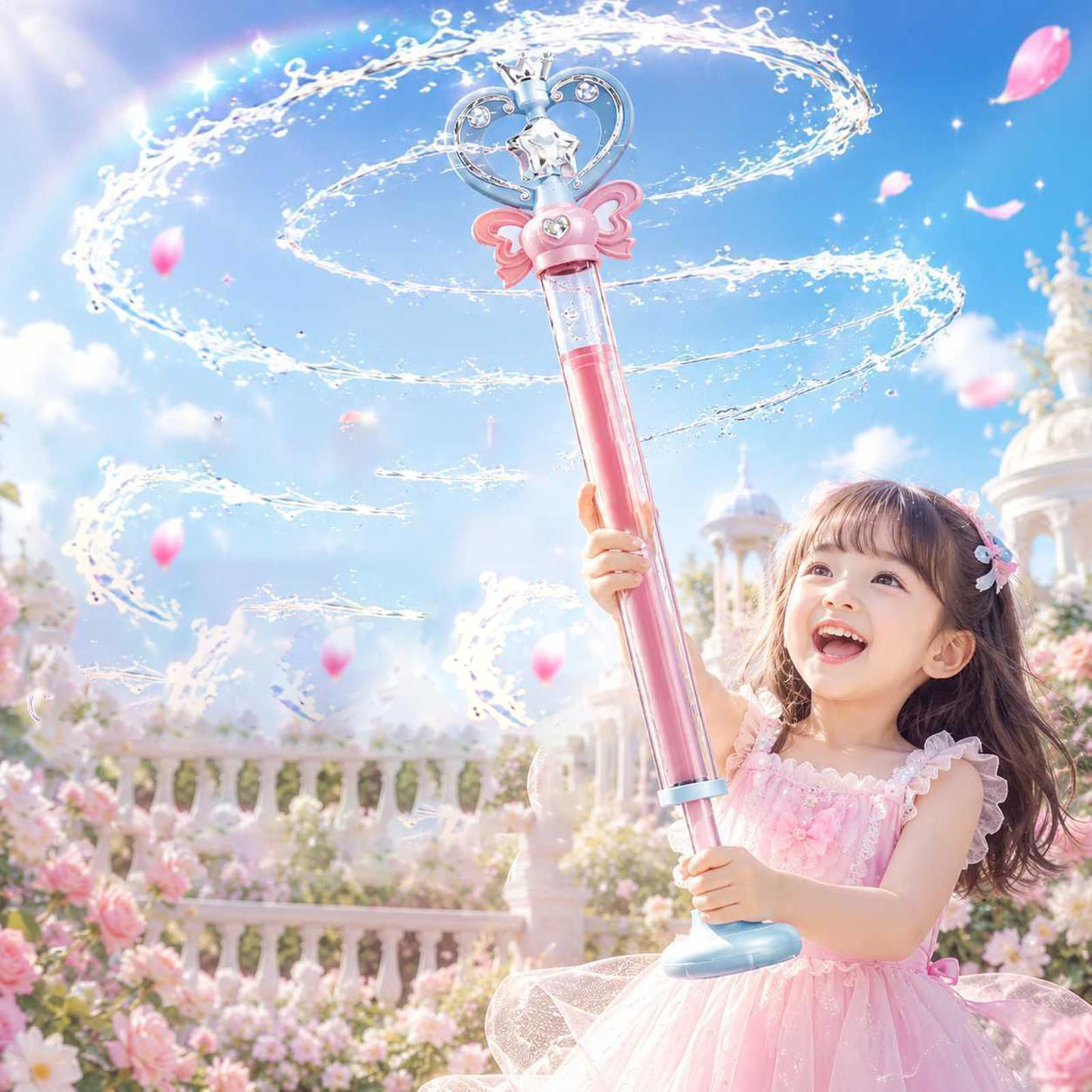 Kids Outdoor Games For Party - Водный бластер в дизайне волшебной палочки,