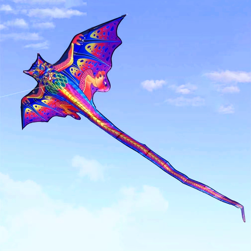 Kite Easy Fly Kids - 3d воздушный змей-дракон для детей, нейлоновые