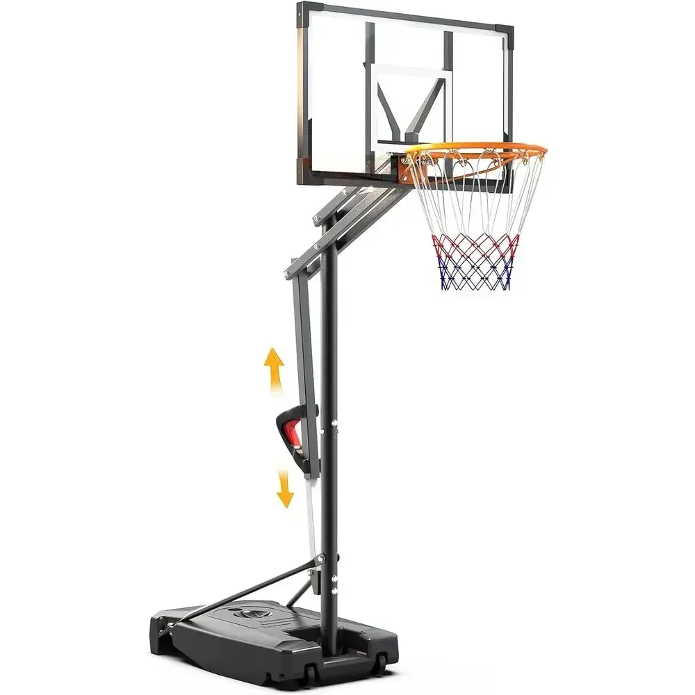 Kids Outdoor Basketball Hoop - Портативная уличная баскетбольная стойка с регулируемой