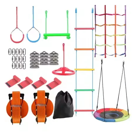 Kids Outdoor Monkey Bars - Набор для полосы препятствий Warrior для