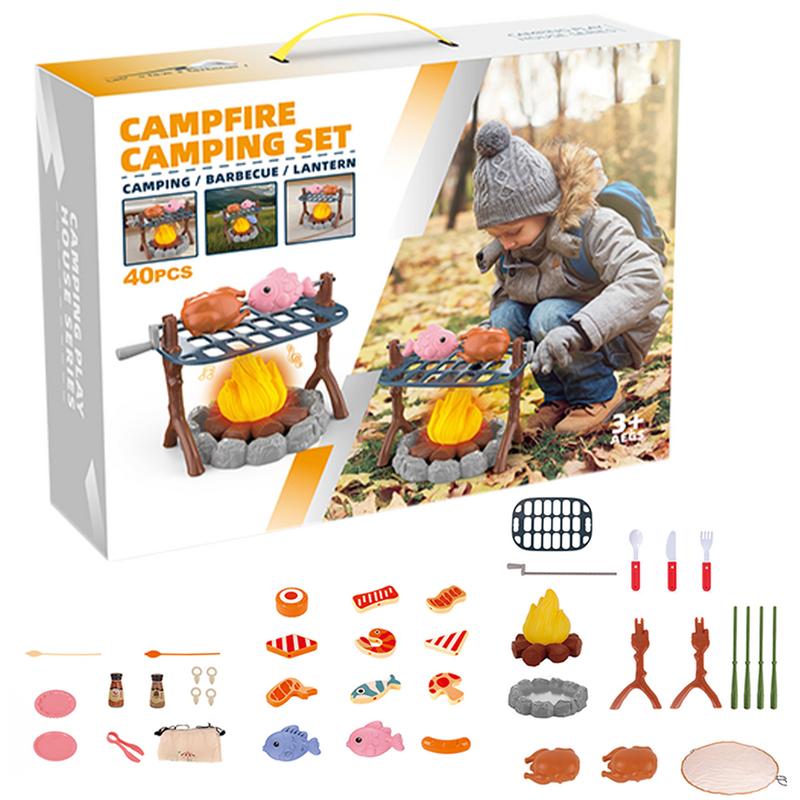 Детский набор для кемпинга, ми – обзор и цена Kids Outdoor Grill Set