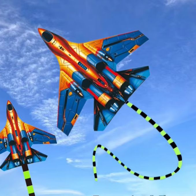 Воздушный змей HTMCK Fighter J – обзор и цена Kite Easy Fly Kids