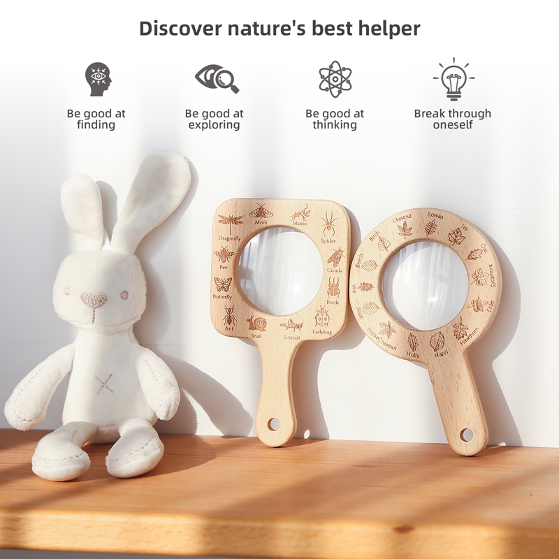 Деревянный набор с увеличитель – обзор и цена Kids Outdoor Explorer Set