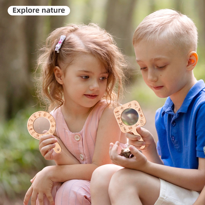 Деревянный набор с увеличитель – обзор и цена Kids Outdoor Explorer Set