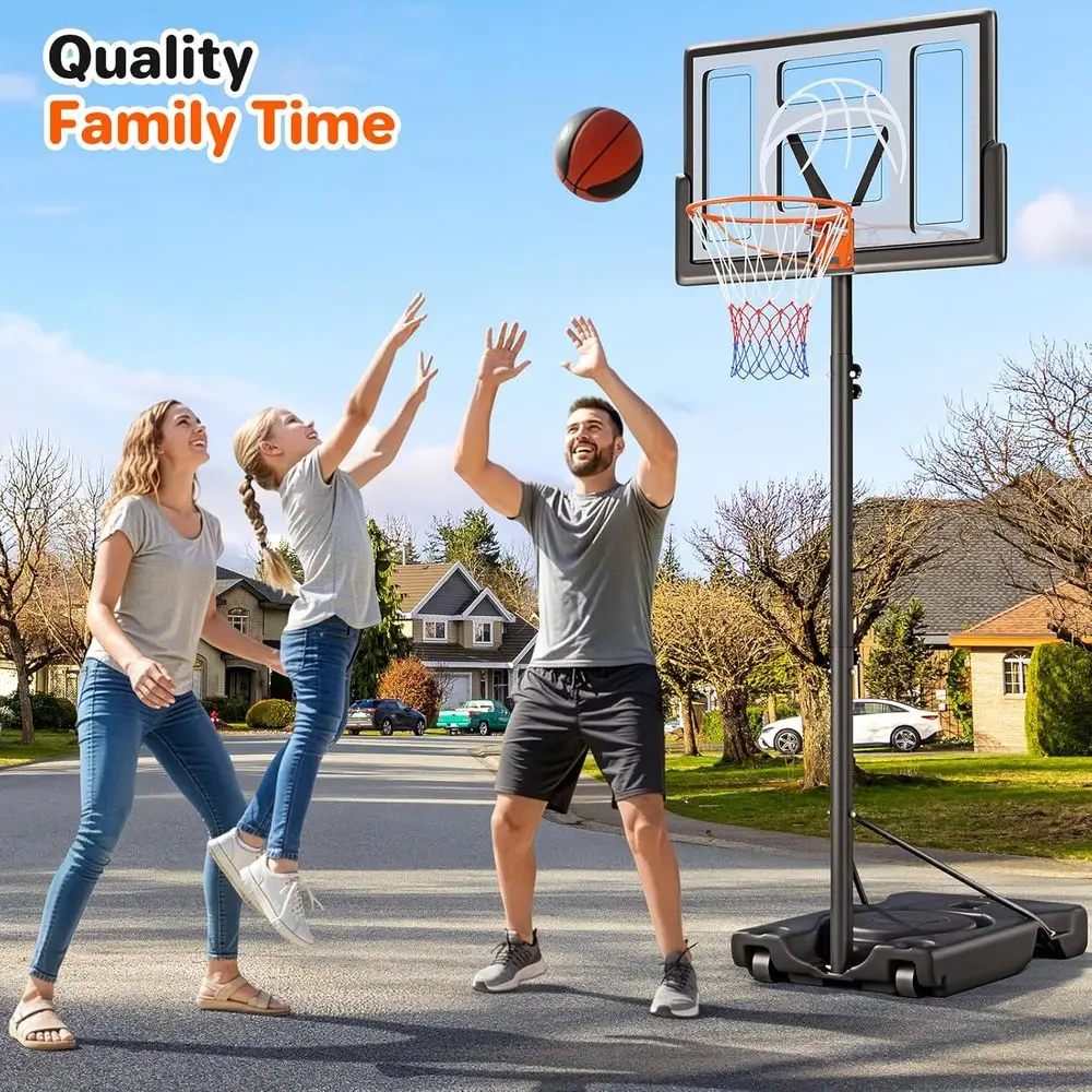 Регулируемая портативная баске – обзор и цена Kids Outdoor Basketball Hoop