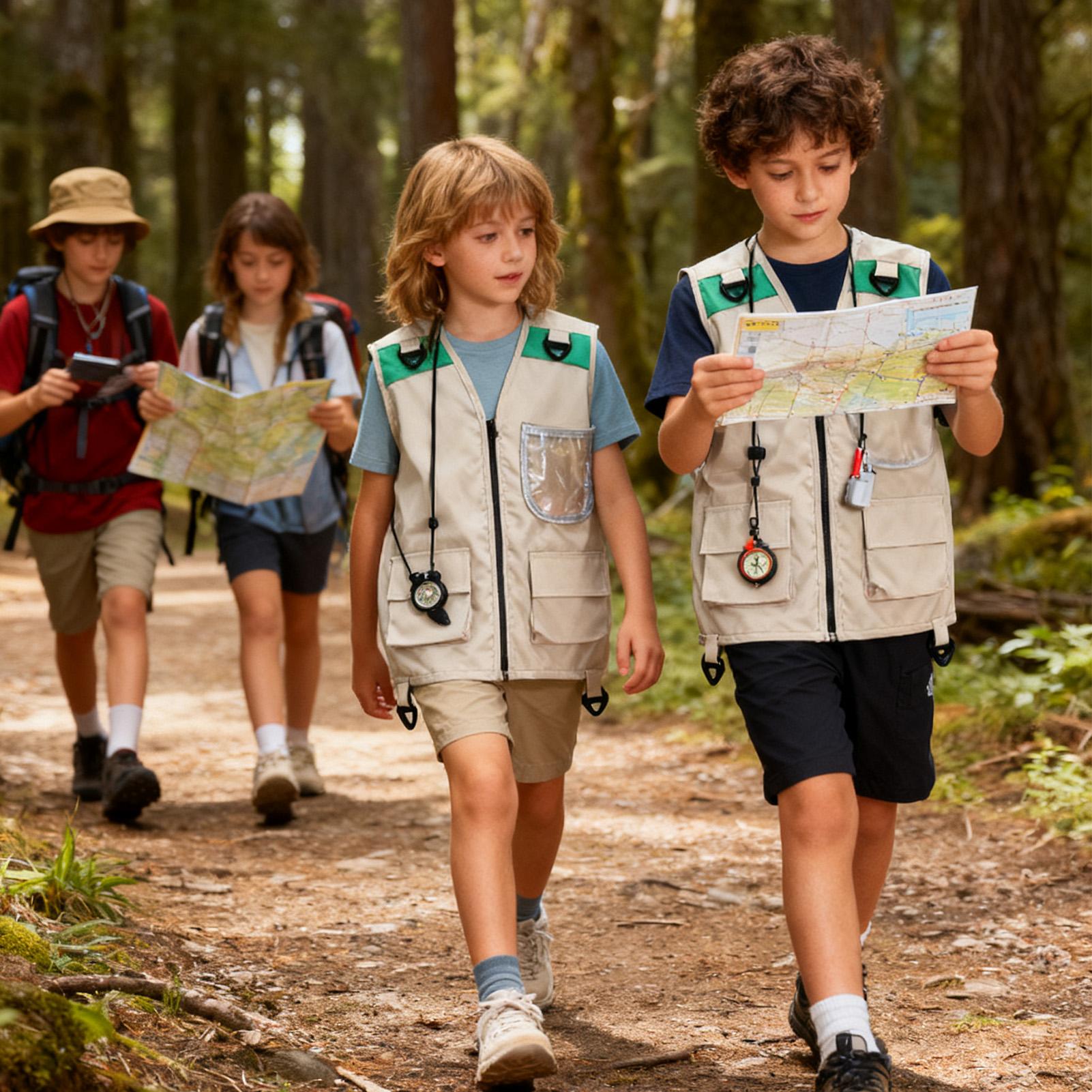 Детский костюм-жилет для юных  – обзор и цена Kids Outdoor Vest