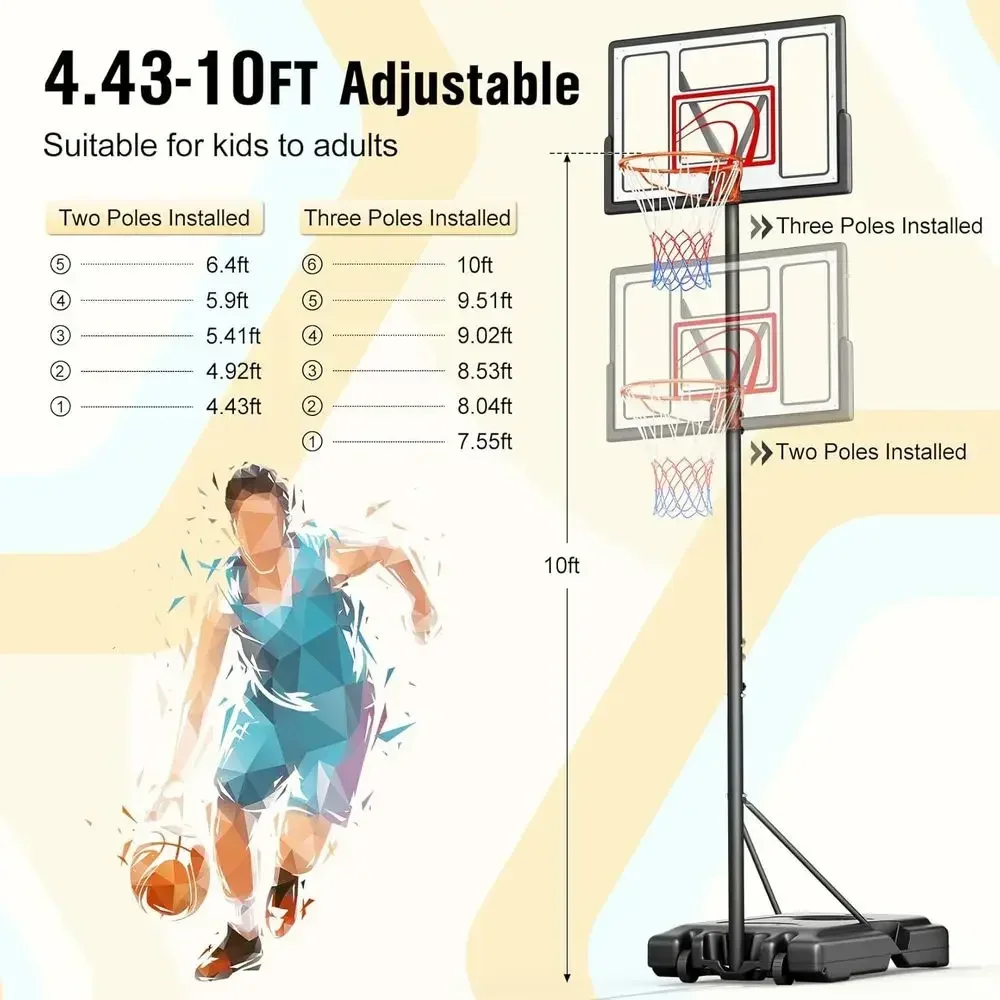 Портативное уличное баскетболь – обзор и цена Kids Outdoor Basketball Hoop