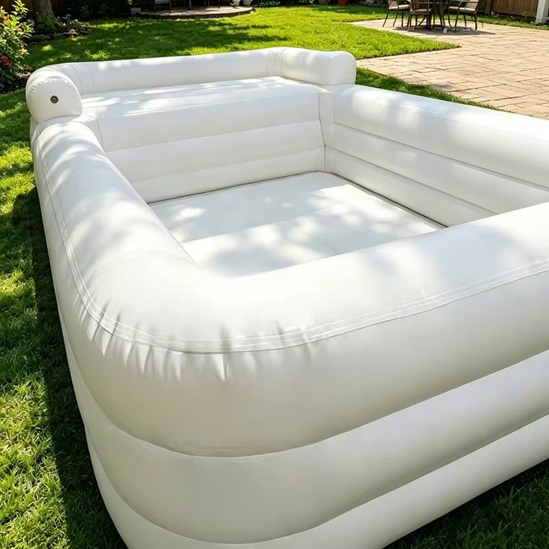 Надувной семейный бассейн для  – обзор и цена Kids Outdoor Loungers