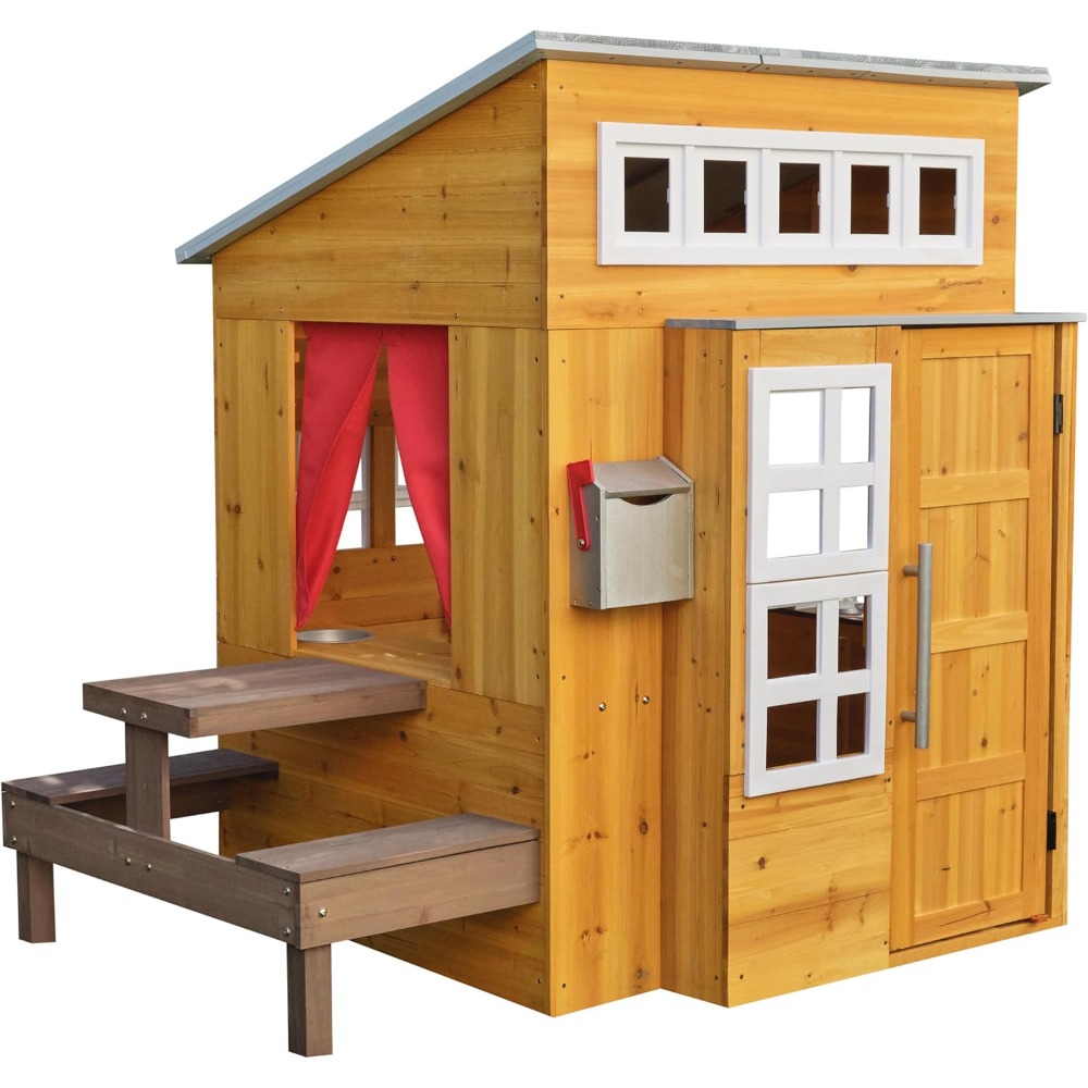 Современный уличный деревянный – обзор и цена Kids Outdoor Grill Set