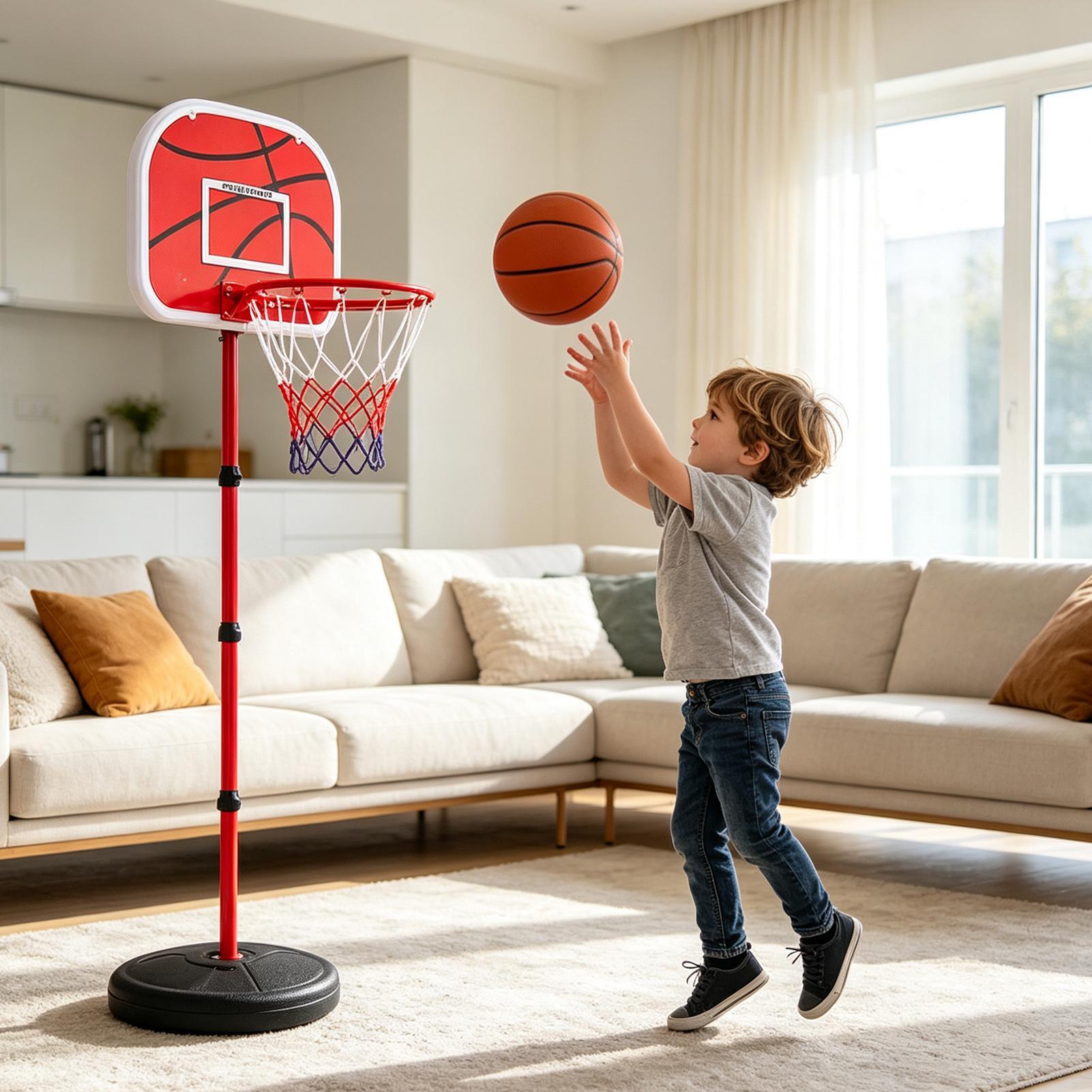 Баскетбольное кольцо и стойка  – обзор и цена Kids Outdoor Basketball Hoop