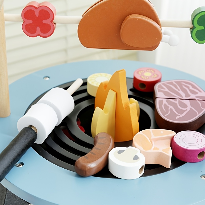 Деревянный игровой набор для б – обзор и цена Kids Outdoor Grill Set