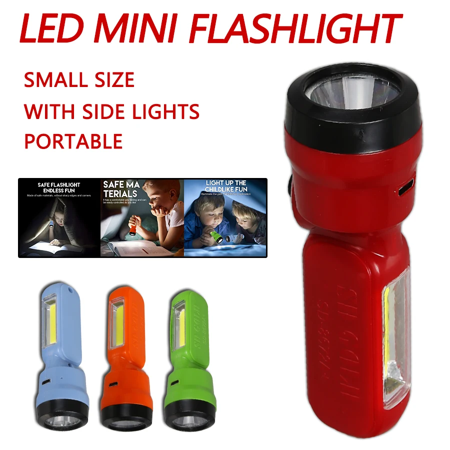 Мини-детский фонарик COB + XPE – обзор и цена Outdoor Kid