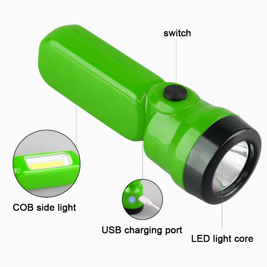 Мини-детский фонарик COB + XPE – обзор и цена Outdoor Kid
