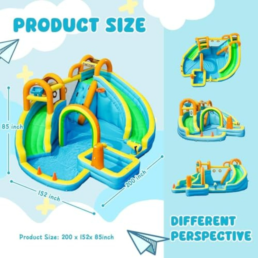 Надувная водная горка для дете – обзор и цена Kids Outdoor Basketball Hoop