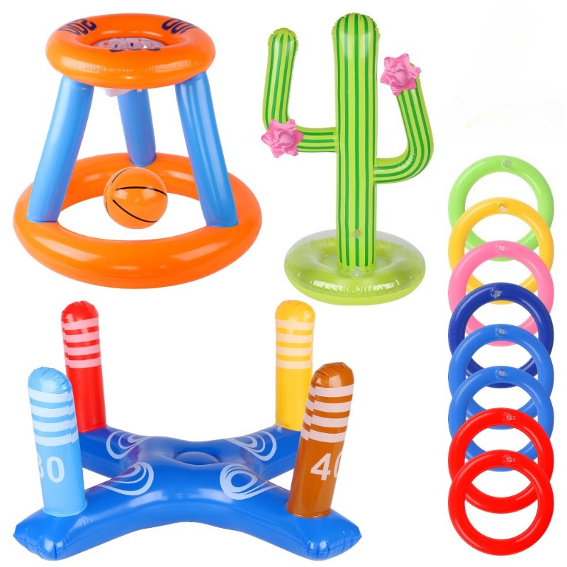 Надувная игра с кольцом кактус – обзор и цена Kids Outdoor Games For Party