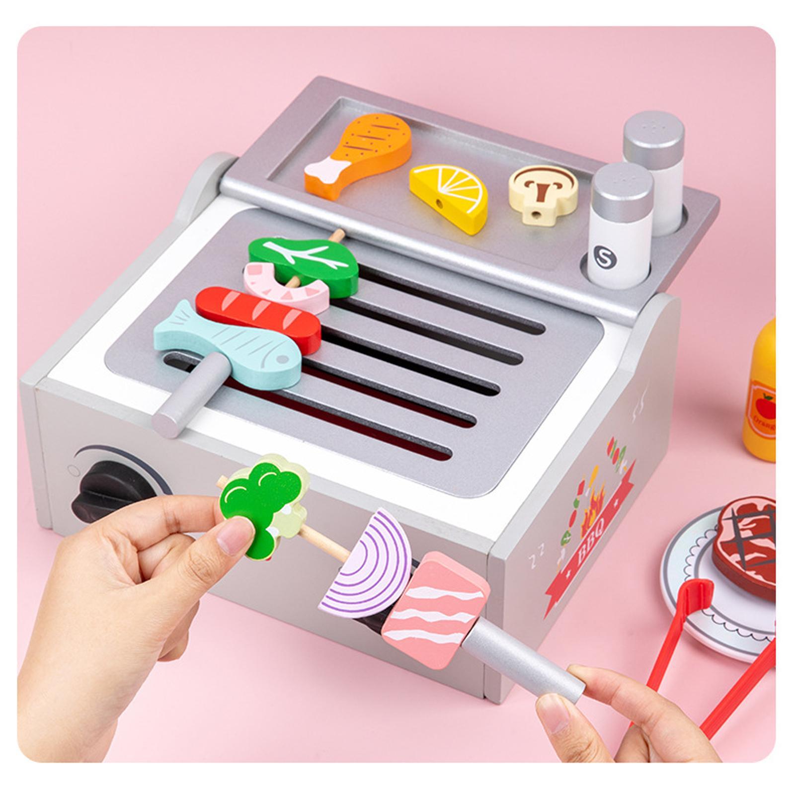 Детский деревянный игровой наб – обзор и цена Kids Outdoor Grill Set