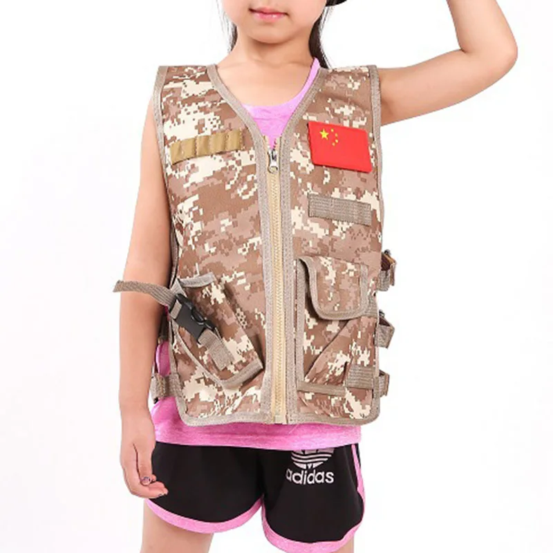 Детский Камуфляжный жилет для  – обзор и цена Kids Outdoor Vest