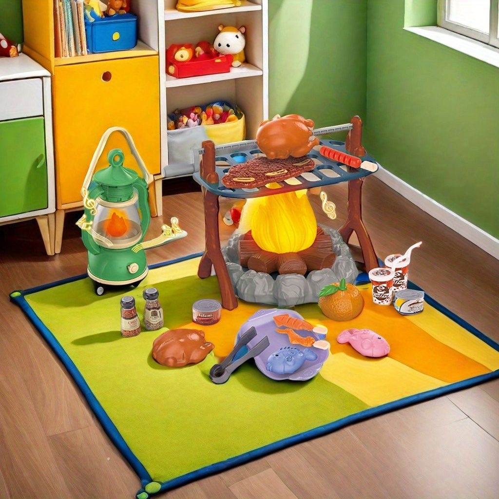 Детский игровой набор для кемп – обзор и цена Kids Outdoor Grill Set