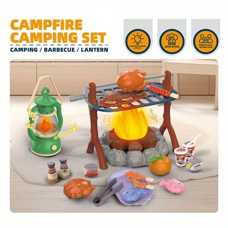 Детский игровой набор для кемп – обзор и цена Kids Outdoor Grill Set