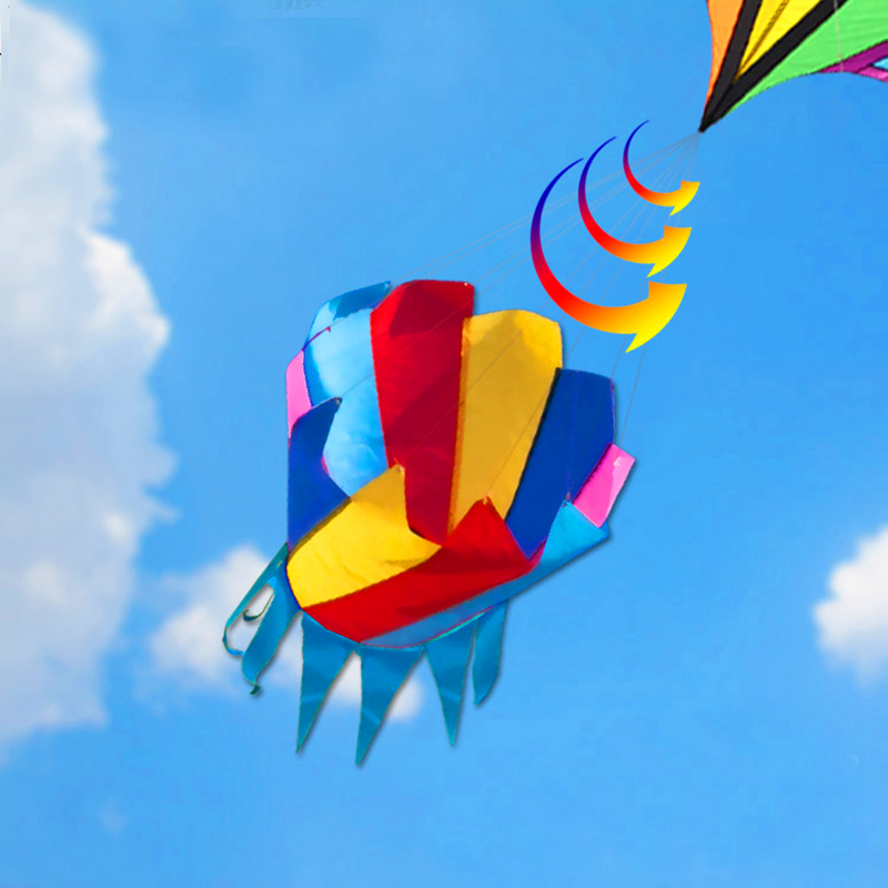 Большой радужный воздушный зме – обзор и цена Kite Easy Fly Kids
