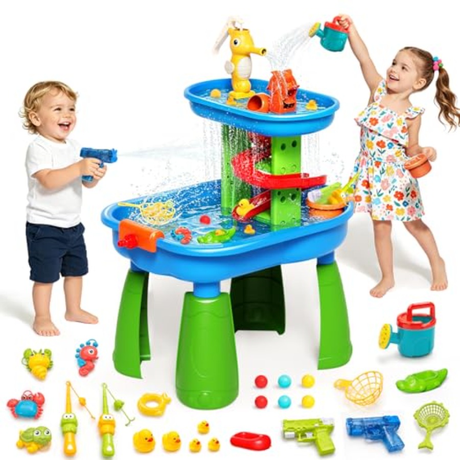Детский водный столик для улиц – обзор и цена Kids Outdoor Sensory Table