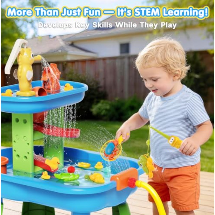 Детский водный столик для улиц – обзор и цена Kids Outdoor Sensory Table