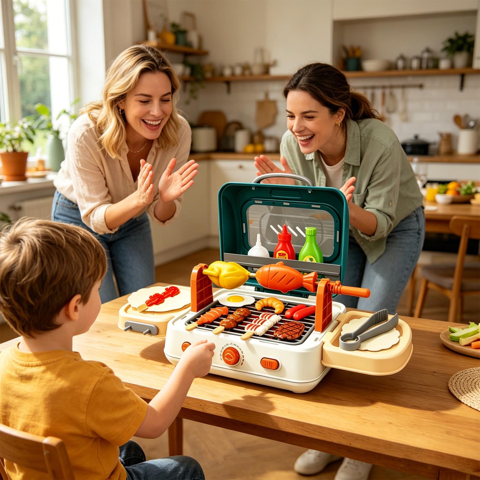 Детский уличный игровой набор- – обзор и цена Kids Outdoor Grill Set