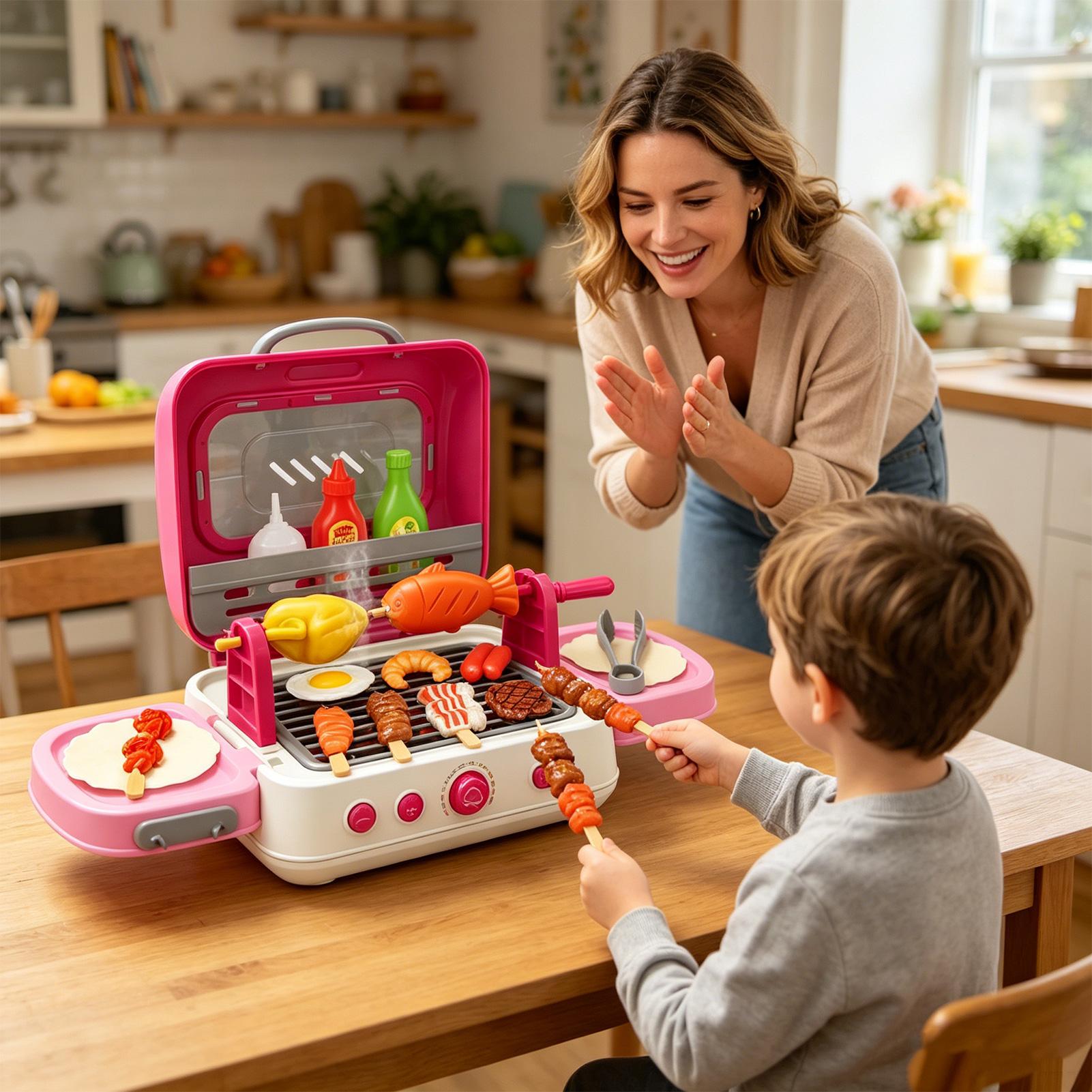 Детский уличный игровой набор- – обзор и цена Kids Outdoor Grill Set