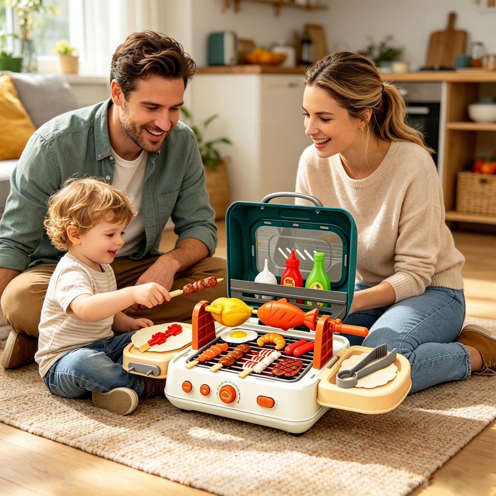 Детский уличный игровой набор- – обзор и цена Kids Outdoor Grill Set