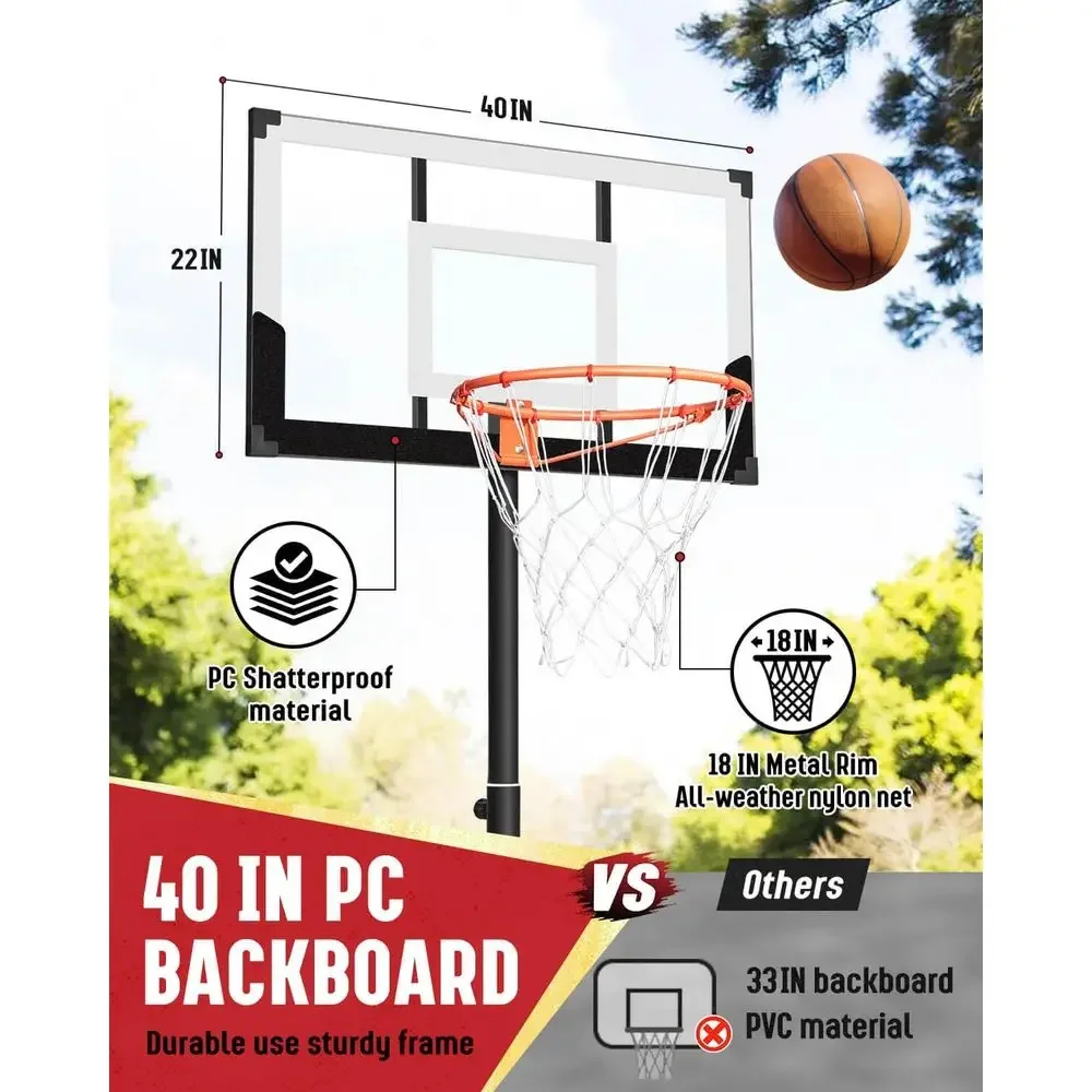 Уличная регулируемая баскетбол – обзор и цена Kids Outdoor Basketball Hoop