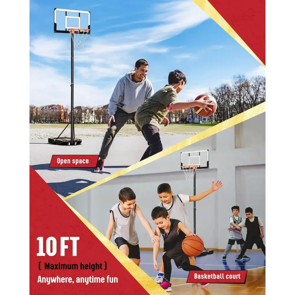 Уличная регулируемая баскетбол – обзор и цена Kids Outdoor Basketball Hoop