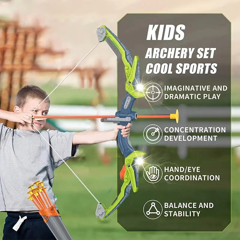 Наборы луков и стрел с вертика – обзор и цена Kids Outdoor Archery Set
