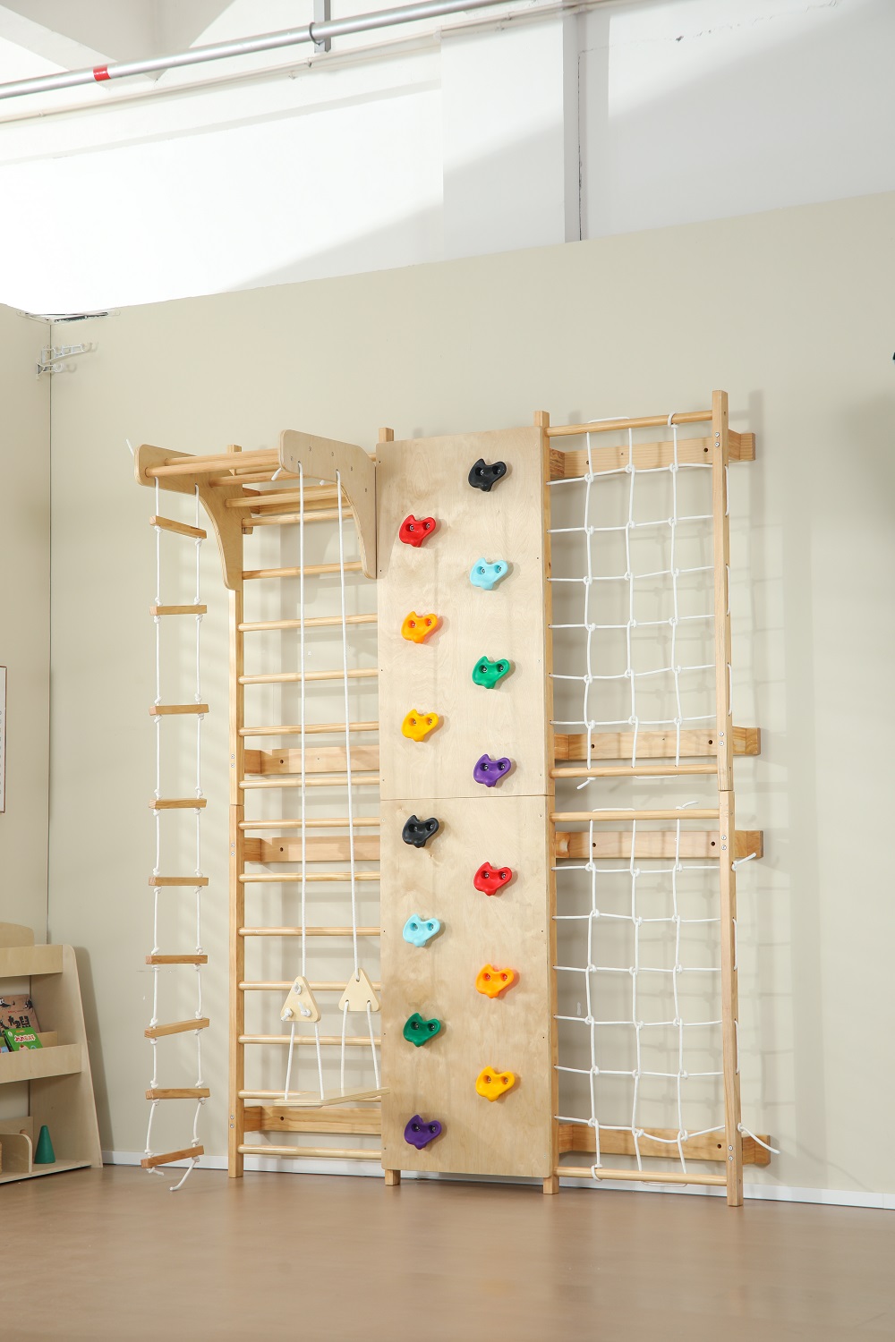 В наличии: Детская деревянная  – обзор и цена Kids Outdoor Monkey Bars