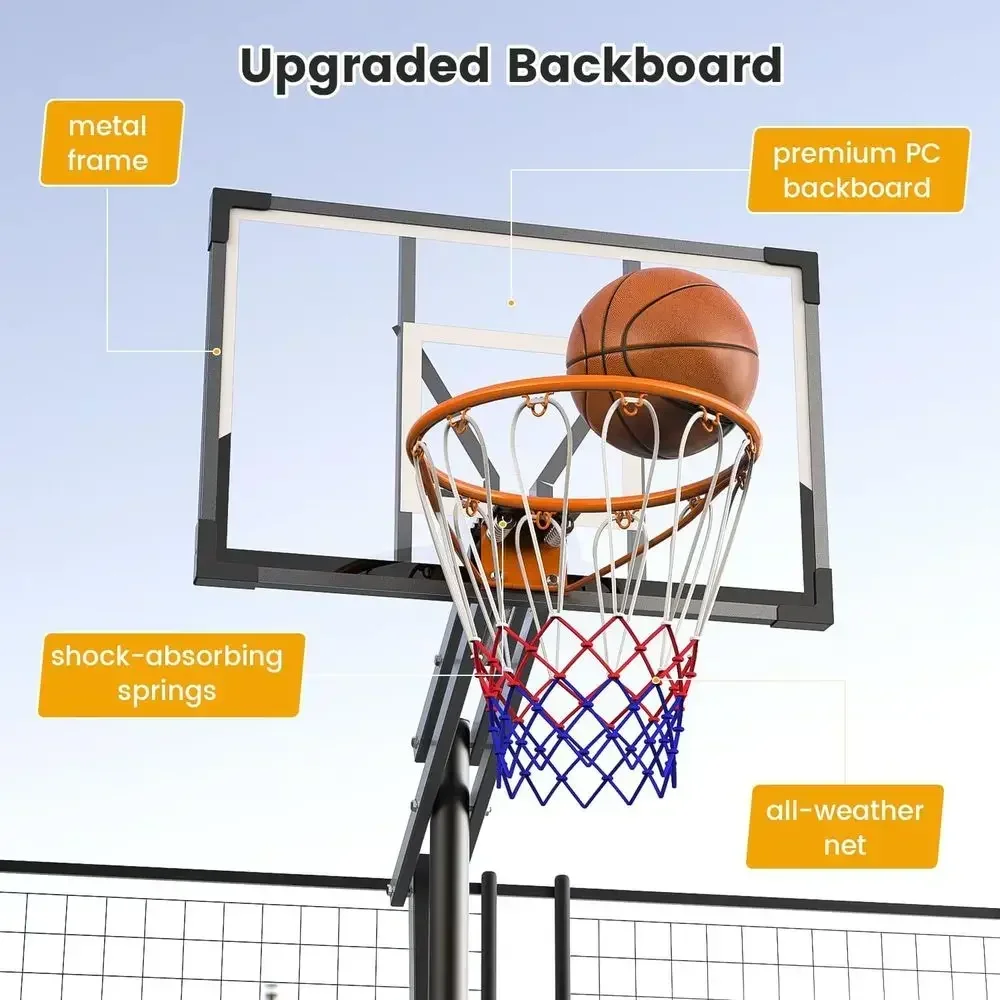 Портативная уличная баскетболь – обзор и цена Kids Outdoor Basketball Hoop